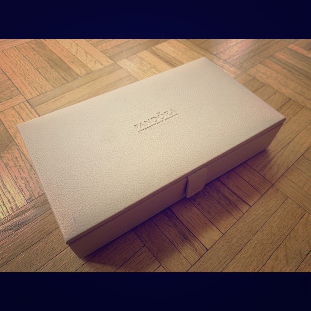 PANDORA CHARMS, bracelets and jewelry box!